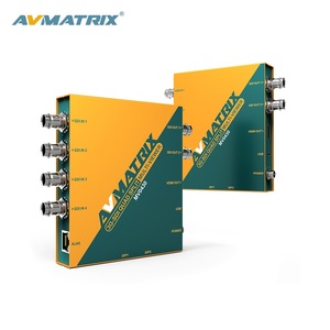 AVMATRIX-multivisor MV0430 de 4 canales, entradas 3G/HD/SD-SDI, 2 canales, 3G-SDI, salidas HDMI, transmisión y AV Post-producción