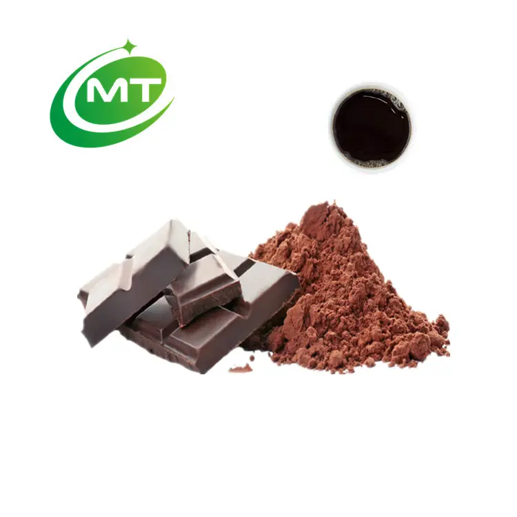 Kostenlose Probe Hochwertiges Bio-Schokoladen pulver Bio-Kakaopulver Ungesüßtes Kakaopulver Rich Dark Chocolate Flavor