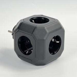Nuevo cargador multifunción adaptador de corriente 4 salidas con interruptor 16A 250V Power Strip Cube Socket