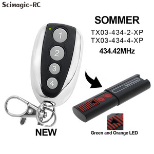 SOMMER TX03-434-4-XP Nhà Để Xe Điều Khiển Từ Xa Sommer 434.42MHz Mã CuộN SOMMER - Product Image 2
