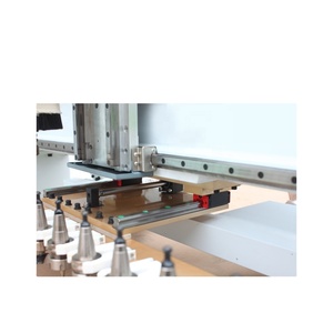 Automatic Tool Changing <strong>CNC</strong> Wood Cutting Machine | <strong>Nesting</strong> <strong>CNC</strong> <strong>Router</strong> for MDF / Plywood / Particle Board - Product Image 5