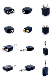Adaptador de conector de Audio Mono de 2 polos de 3,5mm a RCA de 3,5mm macho a RCA corto 1/8 AUX macho PIN enchufe Jack 3,5mm RCA hembra adaptador - Product Image 3