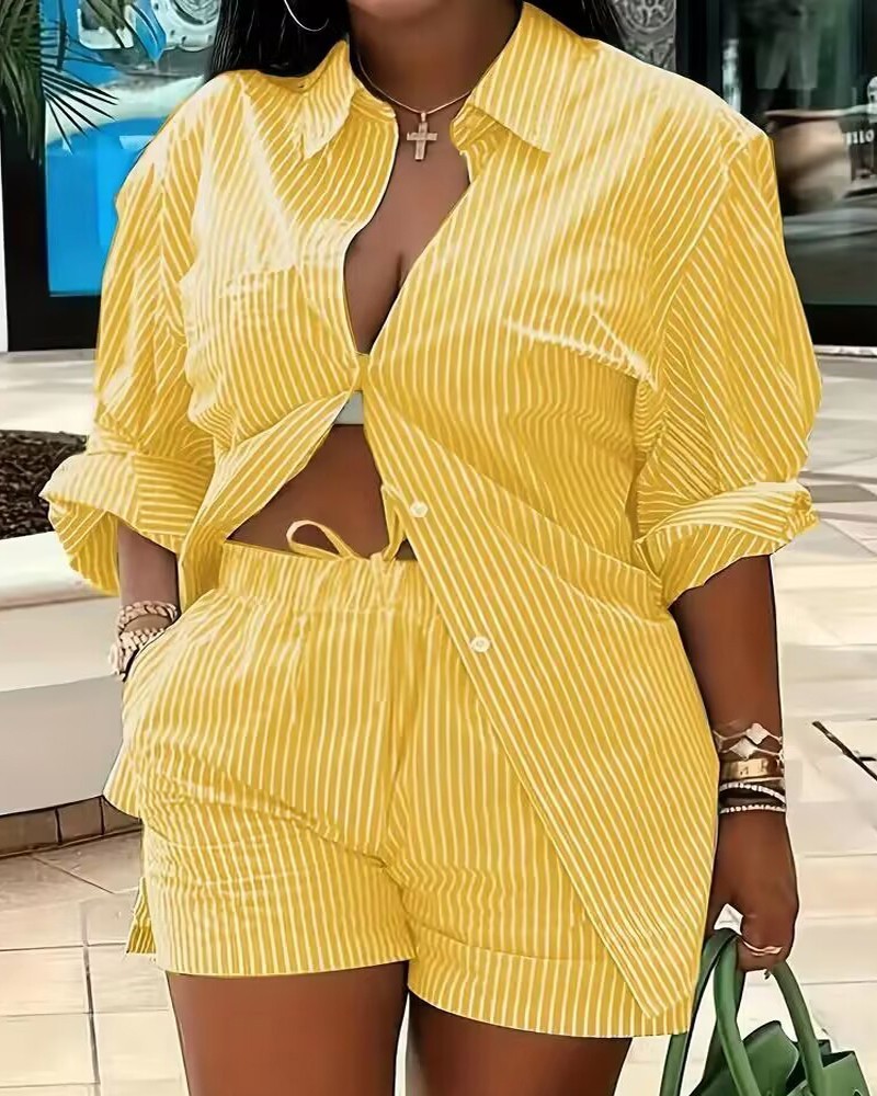 Yellow stripes