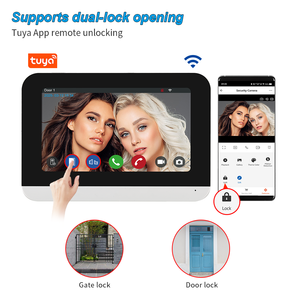 Xinsilu 10 Inch Ips Touchscreen Deur Telefoon Twee-Weg <span class=keywords><strong>Video</strong></span> <span class=keywords><strong>Intercom</strong></span> Met Id-Kaart En Poe Ip Systeem Bestuurd Met Tuya App - Product Image 5