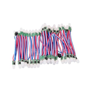 Пиксельная светодиодная RGB Гирлянда WS2811 12 В по низкой цене, светодиодный модуль IP30, неводостойкая для украшения внутреннего освещения