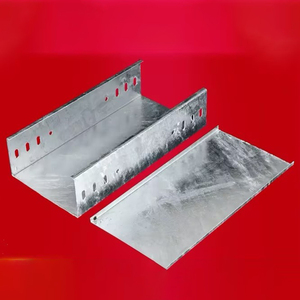 High Quality Management System Wireway Industrial Galvanized Steel <strong>Cable</strong> Trunking Tray Channel Type - Product Image 3