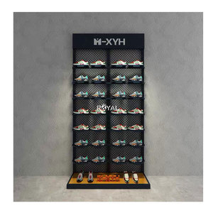 Tùy chỉnh cửa hàng thể thao thiết kế nội thất quần áo hiển thị tủ trang trí cho cửa hàng giày thể thao - Product Image 1