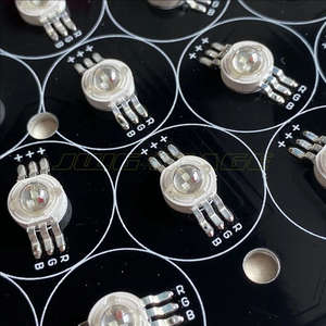 2 adet/grup-54x3w RGB LED ışık paneller (194mm194mm) - Led Par ışık özel aksesuarlar (24V) - Product Image 3