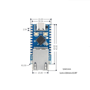 <strong>Raspberry</strong> <strong>Pi</strong> Pico RP2040-ETH Mini <strong>Development</strong> Board RP2040 Ethernet Port <strong>Module</strong> RP2040 Chip Dual Core Processor - Product Image 5