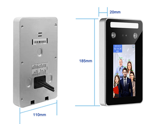 AI Face Recognition <strong>Access</strong> <strong>Control</strong> with Time Attendance <strong>Function</strong> 5 Inch Terminal Face Recognition Turnstile - Product Image 4