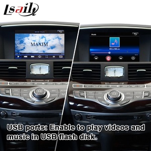 เข็มไปยังขา Apple Carplay ไร้สายสำหรับ Infiniti M37 M56 2011-2020 QX G M... ด้วยแผนที่ Google, Android อัตโนมัติ - Product Image 4