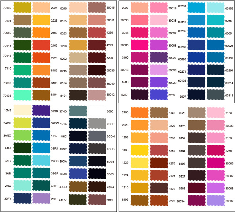 Colores personalizados