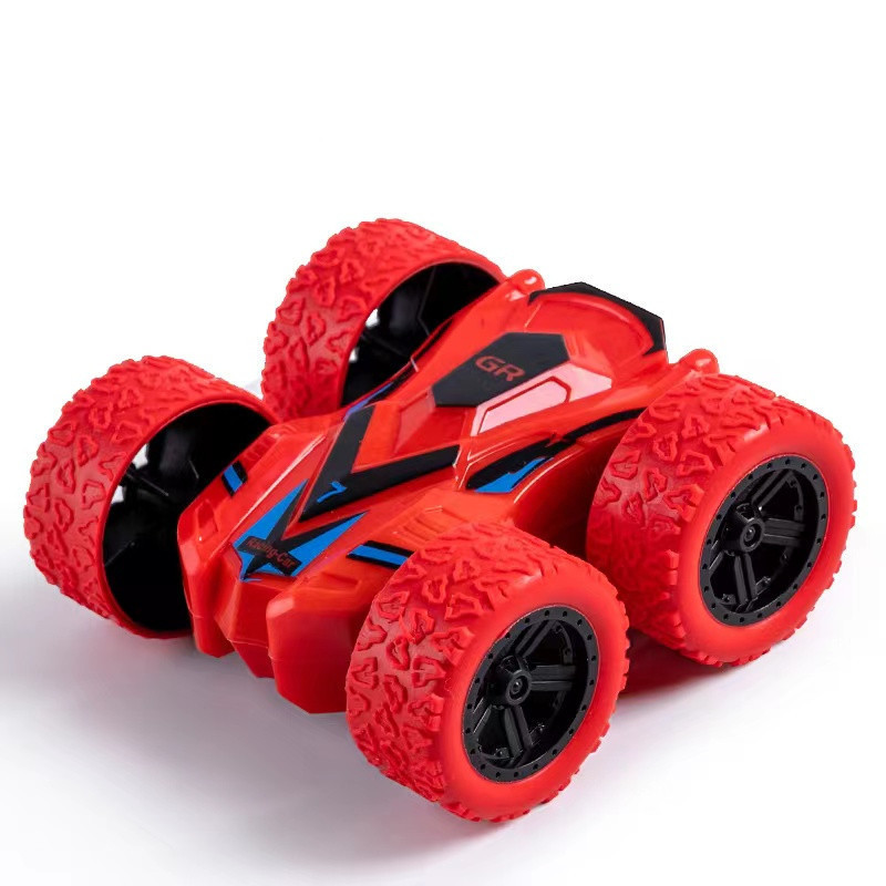 voiture double face nue-rouge