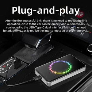 Trolink自动连接3IN1 Carplay人工智能盒4 + 32g安卓13，带丙型/通用串行总线端口自己的工厂 - Product Image 3