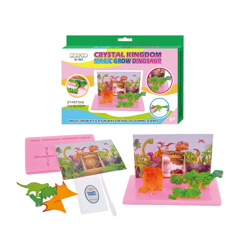 Árbol de papel de juguete para niños, dinosaurio, Crista, barato, nuevo diseño