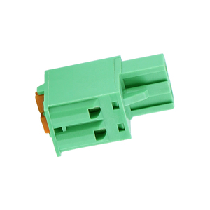 プラグイン端子台/PCB端子台/コネクタ2.50ピッチ2-18P緑色 - Product Image 3