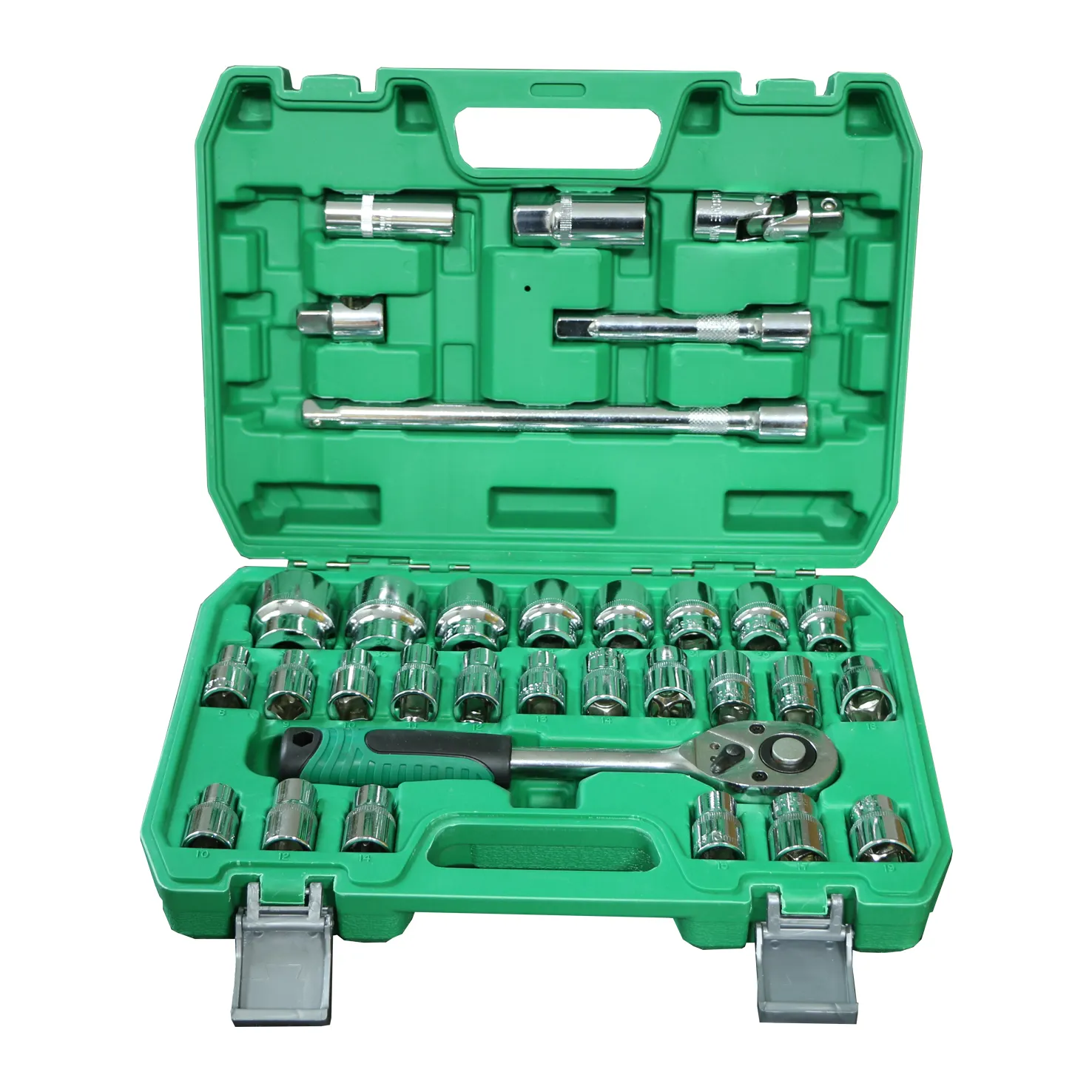 32 pcs conjunto de ferramentas kit mão reparação jardim caixa conjuntos para ferramentas mecânico automático kit