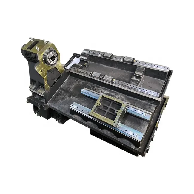 Hohe Steifigkeit 3-Achsen-CNC-Drehmaschine Automatik EL200Y CNC-Rahmen Gusseisen für Drehmaschine
