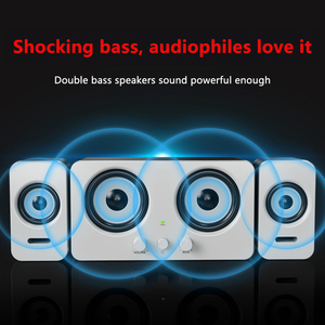 Altavoz Computadora de escritorio Hogar Multimedia Altavoz Bluetooth Notebook Teléfono móvil Escritorio con cable Subwoofer pequeño Altavoces para juegos
