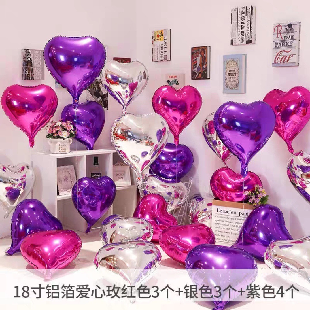 Purple Pink heart