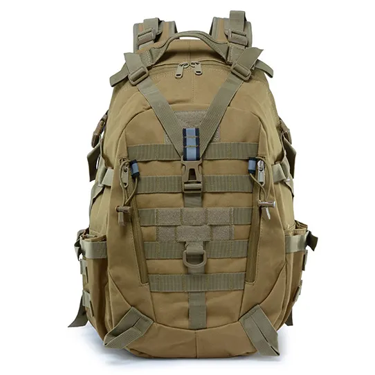 1201 Mode Großhandel Custom Outdoor Grün Schwarz Unisex Wasserdichte Tarnung Laptops Molle Tactical Nylon Rucksack