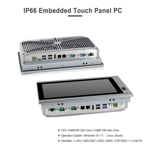 Front USB Multi Function Usage Scenario Harsh Working Environment Cutting Edge Industrial <strong>Embedded</strong> Pc - Product Image 6
