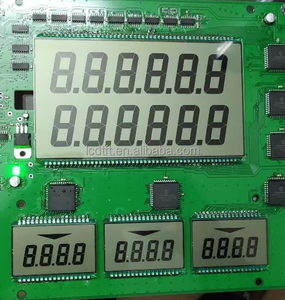 Custom7 segmento oem schermo lcd personaggio display lcd TN positivo trasparente 3V 16 pin lcd per scala elettronica - Product Image 5