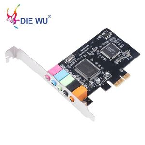 PCIE X1声卡5.1通道音频接口PCI Express立体声数字卡CMI8738芯片组 - Product Image 2