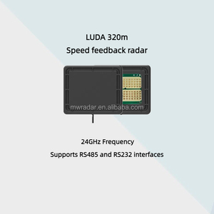 Sensore di movimento 24GHz rilevamento a lunga distanza da 320 metri per avviso di retroazione della velocità del veicolo - Product Image 4