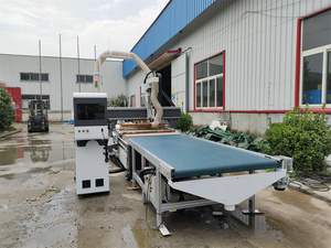 Precio de descuento Servomotor 2030 1325 Madera 9KW Husillo ATC CNC Máquina enrutadora con plataforma de carga y descarga - Product Image 2