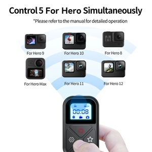 TELESINT10 GoPro Hero用ブルートゥースリモコン1211 10 980MカメラGoProカメラアクセサリー用ワイヤレススマートリモコン - Product Image 2