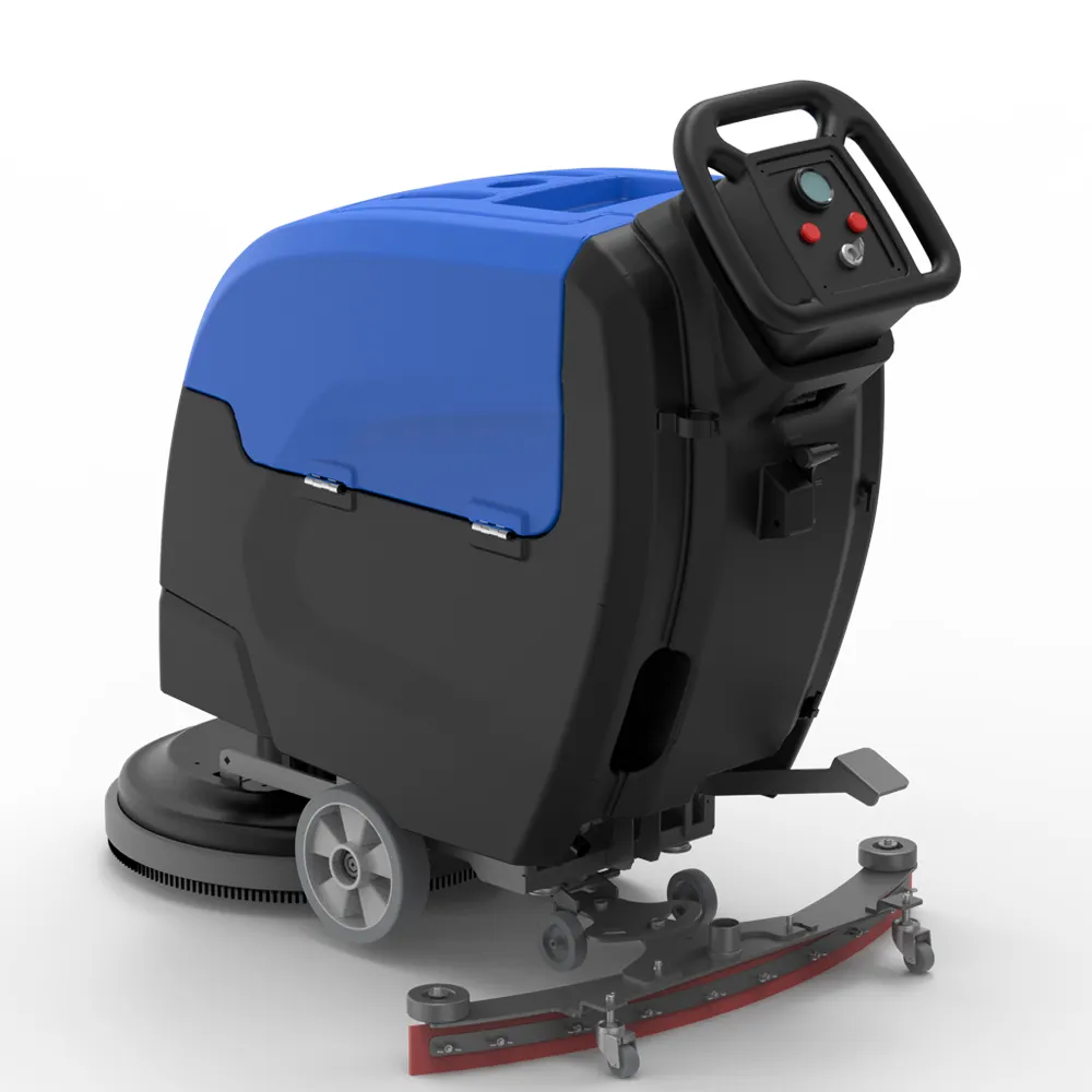 M510S elettrico Walk Behind Scrubber asciugatrice lavapavimenti macchina per la pulizia sottovuoto Made in Suzhou