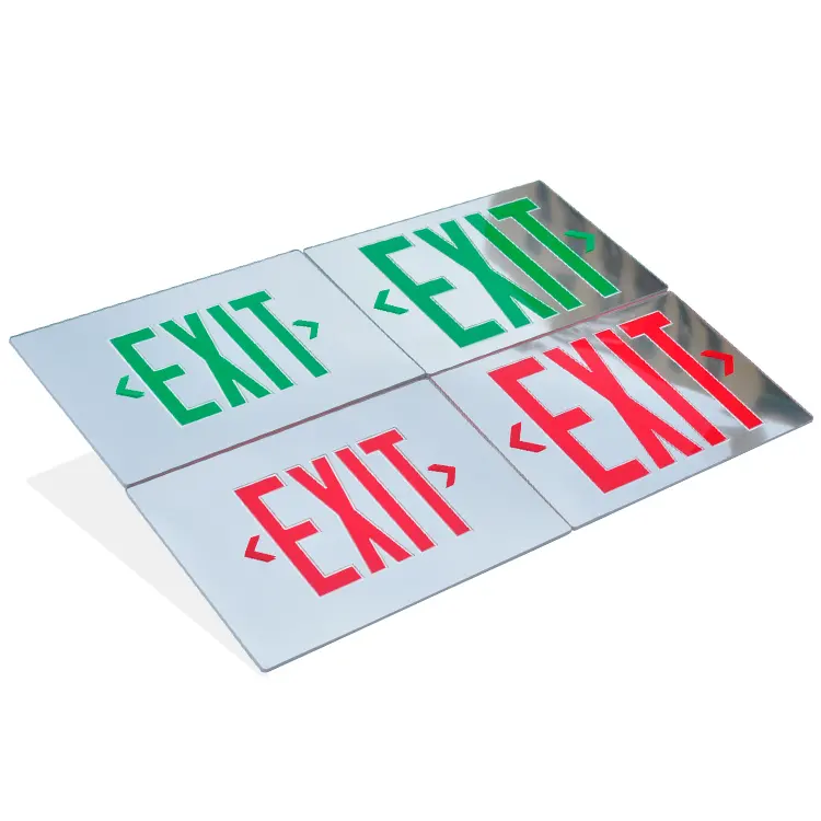 Gemaakt Door Feituo: Aangepaste Pmma Acryl Exit Teken Boards Voor Display