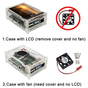 <strong>Raspberry</strong> <strong>Pi</strong> 4 Display <strong>3</strong>.5 Inch TFT Touch <strong>Screen</strong> 480*320 LCD + Acrylic <strong>Case</strong> Enclosure Box for <strong>Raspberry</strong> <strong>Pi</strong> <strong>3</strong> Model B 3B Plus - Product Image 5