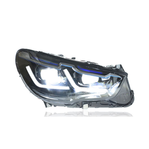 BMW 5-Series GT için SJC otomatik yeni stil F07 528i 535i 2010-2017 farlar meclisi modifiye LED gündüz çalışan dönüş sinyali LED - Product Image 4
