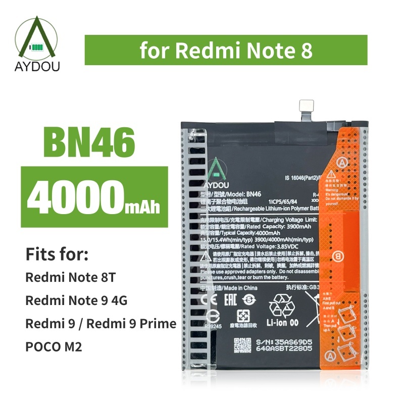 BN46 Redmi Note 8 4000mAh
