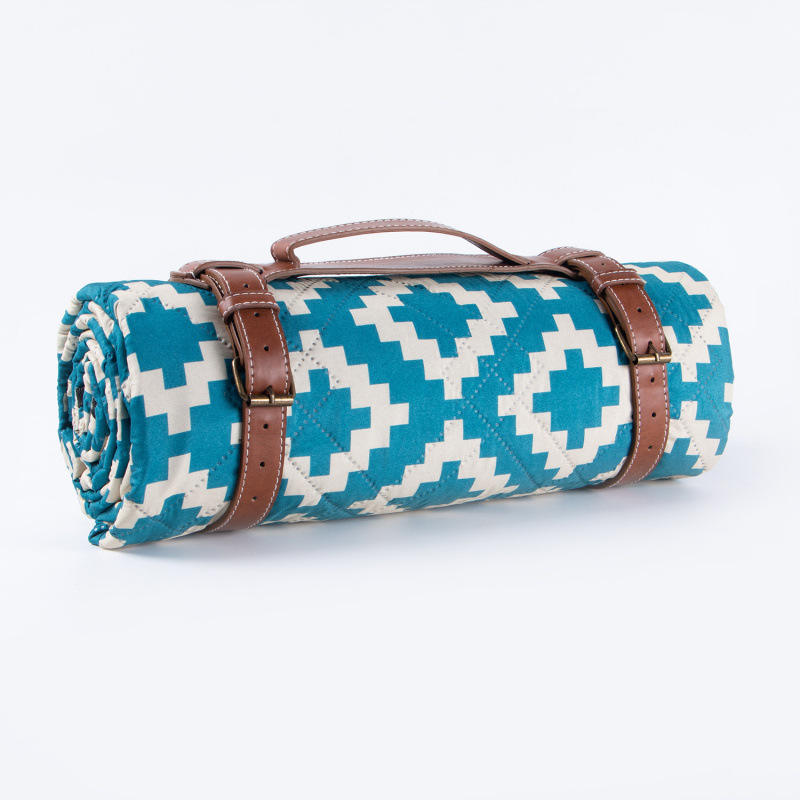 Bleu paon (modèle bracelet en cuir à ultrasons)