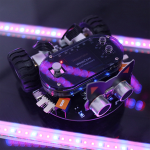 売れ筋WeeeMakeWeeeCoreボットAIOTプログラミングロボット学校の子供のためのロボットキットを描く音声制御AIスマートロボット