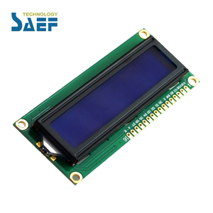 Blue 1602 <strong>LCD</strong> <strong>module</strong> mono Characters <strong>LCD</strong> 16X2 1602 <strong>LCD</strong> display <strong>module</strong> 5V