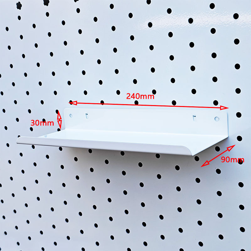Large white shelf