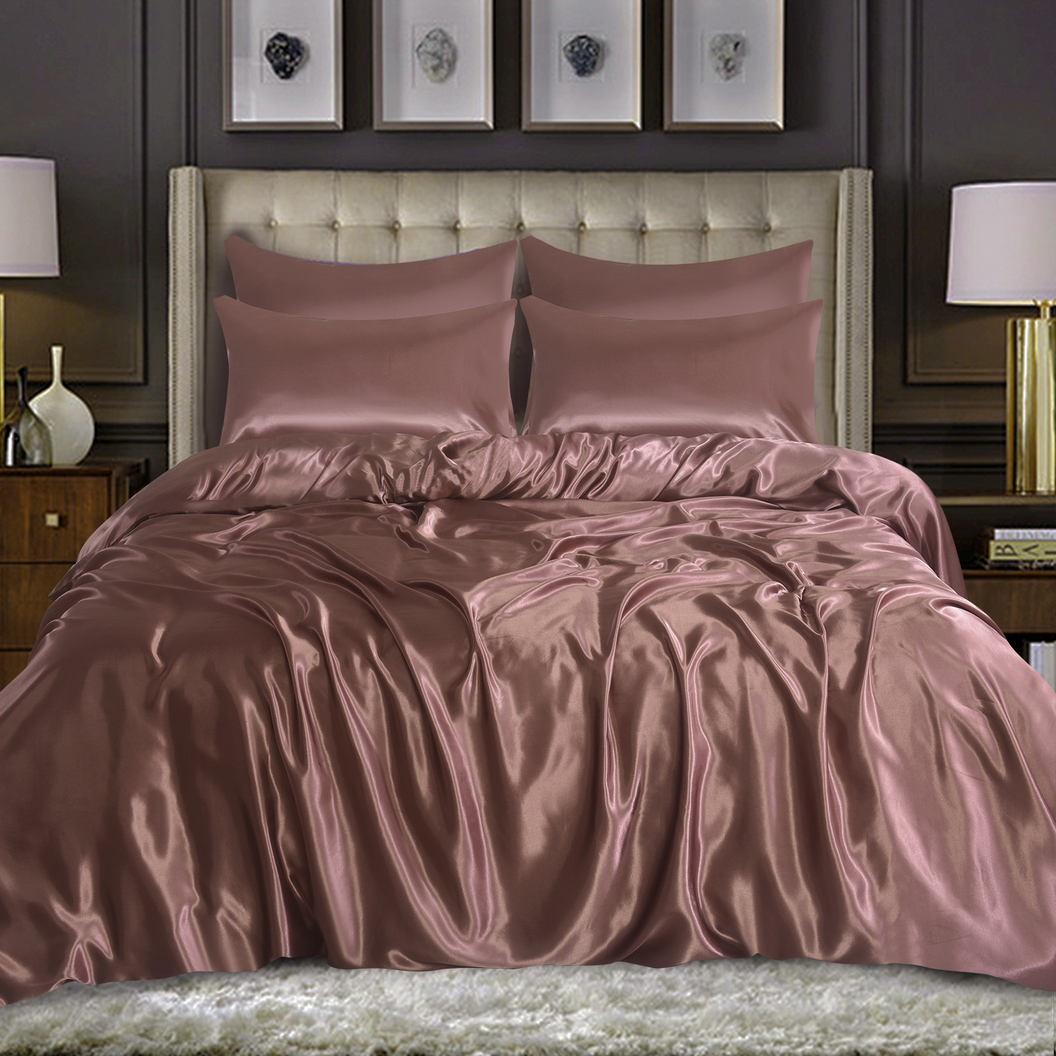 Rose marron