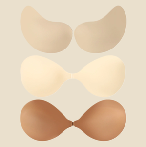 Yeni dikişsiz Push-Up kaymaz görünmez askısız kendinden yapışkanlı artı-boyutu büsts kaldırma-destek silikon meme kadınlar için kapakları - Product Image 6