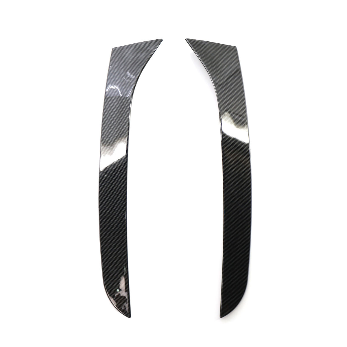 A pair of charcoal patterned