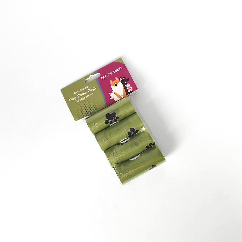 Green 4 rolls 0.1mm card with printing