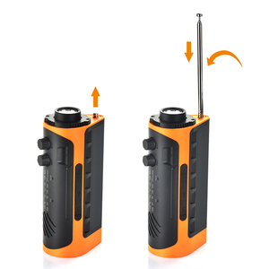野营爱好者户外用调幅调频天气无线电电源组 - Product Image 5