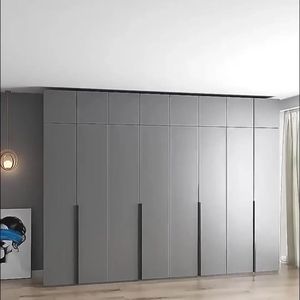 Fabrikadan doğrudan uygun fiyatlarla moda ve basit yatak odası gardırop özel mutfak dolapları - Product Image 6