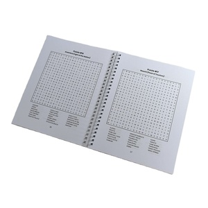 Custom Softcover Spiral Binding Word Search Puzzles <strong>Books</strong> with Custom Printing and logo - Product Image 2