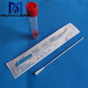 Fabrika toplu laboratuvar DNA PCR testi örnek koleksiyonu tek kullanımlık örnekleme çubukla - Product Image 3