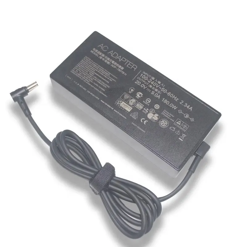 Pengisi daya adaptor AC catu daya A20-180P1A ADP-180TB H untuk ASUS ROG 14 GA401I FX505D PX505D FX705D 20V 9A180W 6.0mm x 3.7mm kabel