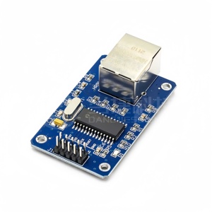 Modulo di rete ENC28J60 grande scheda scheda piccola interfaccia SPI microcontrollore Ethernet scheda di sviluppo modulo di supporto